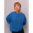 thumbnail image 2 of Cute Scorpio Sign. Sweatshirt Women -Image by Shutterstock, Female Medium, 2 of 4
