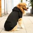 thumbnail image 3 of AiYqZypa Clearance Basic Dog Hoodie Soft And Warm Dog Hoodie Sweater With Leash Hole And Pocket Dog Winter Coat Cold Weather Clothes For XL 5XL Dogs, 3 of 3