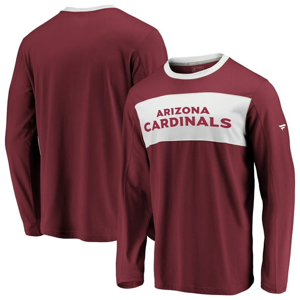Arizona Cardinals NFL Pro Line by Fanatics Branded Long Sleeve Iconic T ...