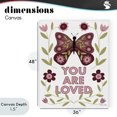 thumbnail image 4 of Stupell Industries Traditional You Are Loved Symmetrical Canvas Art, 36 x 48, by Susan Ball, 4 of 8