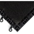 thumbnail image 2 of Interlocking Antifatigue Mat Tile, 18 in W x PVC, Black, 2 of 2