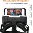 thumbnail image 4 of Vr Glasses Virtual Reality Glasses Compatible With Iphone Android 3d Vr Glasses With Bluetooth Controller, Hd Virtual Reality Anti Blu-ray Lens For, 4 of 4
