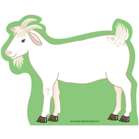 SHAPES ETC. Large Notepad - Goat