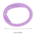 thumbnail image 2 of Niceauty 100Pcs Seamless Hair Ties Elastic Rings Assorted Color Durable Ponytail Holder for Daily Wear, 2 of 3