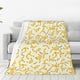 thumbnail image 1 of Fotbe Banana Manta de Franela Acolchonada con Estampado, Súper Suave y Esponjosa, Extra Grande para Sofá, Cama, Uso Todo el Año-80"x60", 1 of 7