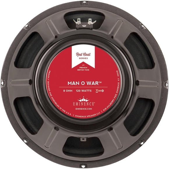 Altavoz para guitarra Eminence Man O War Redcoat Series 12
