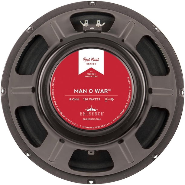 Altavoz para guitarra Eminence Man O War Redcoat Series 12