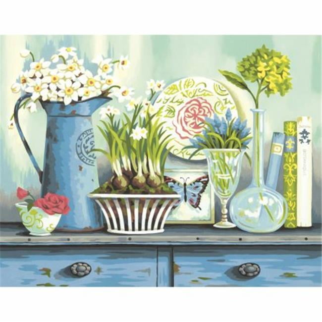 Paint Works Paint By Number Kit 14"X11"-Vintage Collectibles | Walmart