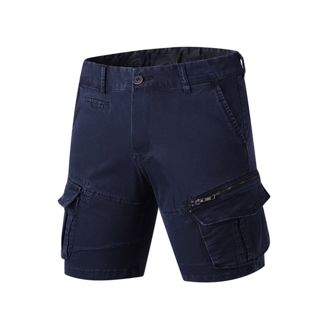 Birdeem Mens Plus Size Cargo Shorts Multi-Pockets Relaxed Summer Beach Shorts Pants