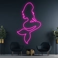 thumbnail image 3 of Glowneon Mermaid Neon Signs, Abstract Art Decor, Store Shop Sign Decor, 3 of 4