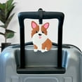 thumbnail image 5 of Wrapables Silicone Animal Luggage Tag with ID Card (Set of 3), Corgis & Panda, 5 of 7