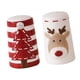 thumbnail image 5 of Juego de 2 saleros y pimenteros navideños, recipientes para especias, tarros para condimentos, azucareros, botellas, tarros para condimentos para come, 5 of 7