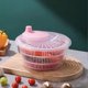 thumbnail image 5 of Salad Spinner, Salad Dryer, Portable Salad Dryer, Salad Spinner with Long-Lasting Performance, Pink, 5 of 5