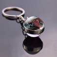 thumbnail image 1 of Llaveros de estilo de fantasía, llavero con colgante de bola de cristal, imagen artística de dragón, joyería al por mayor, envío directo, 1 of 4
