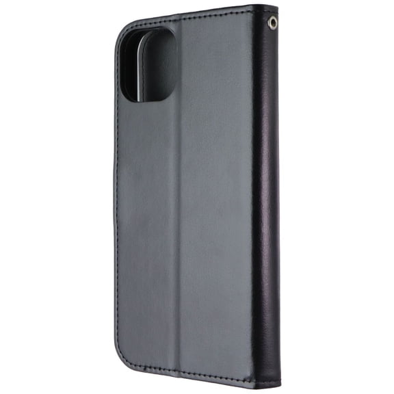 MyBat Xtra Series Folio Wallet Case for Apple iPhone 15 Plus - Black