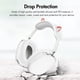 thumbnail image 3 of Funda para Almohadillas Los Oídos/Cubierta Las Orejeras/Cubierta La Diadema 3 en 1 Silicona Transparente Con Orejas Gato Airpods Max () Blanco, 3 of 9
