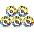 thumbnail image 1 of Poignée 5 Pcs Ronde Poignée de Main Jouet en Silicone Imprimé Entraîneur de Doigts pour Entraînement de Réadaptation Maison, 1 of 8
