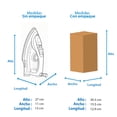 thumbnail image 5 of Plancha Black & Decker de Vapor TrueGlide Suela Antiadherente IRBD350 Azul, 5 of 5