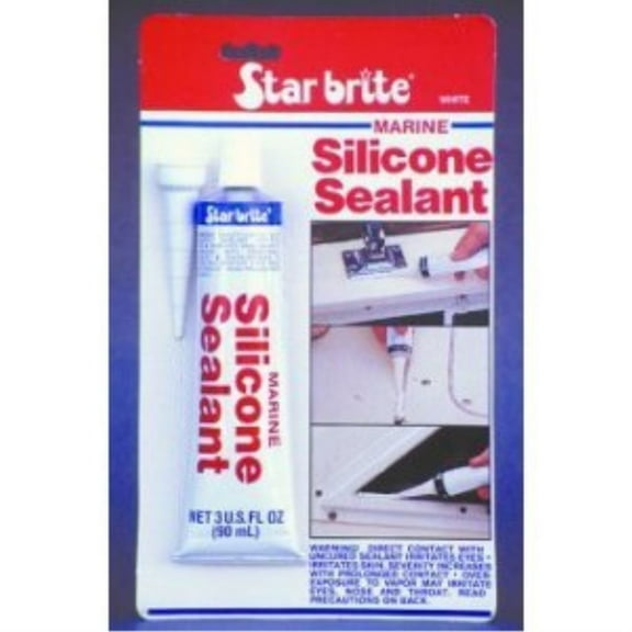 Star Brite 82101; Silicone Sealant White 100Ml