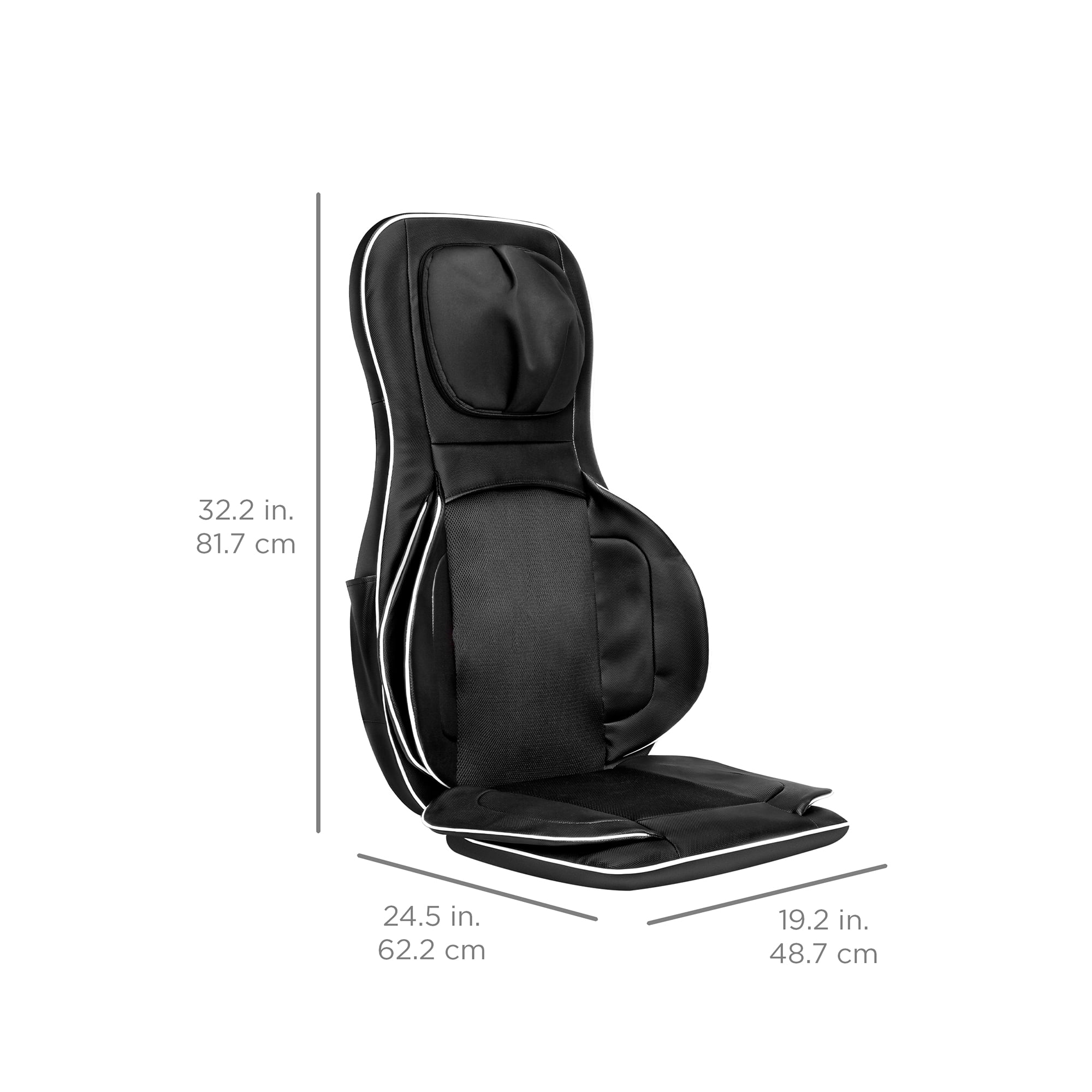 Shiatsu Plus Air Massage Cushion - Best Massage Chair Cushion For Cars -  SC530012-1
