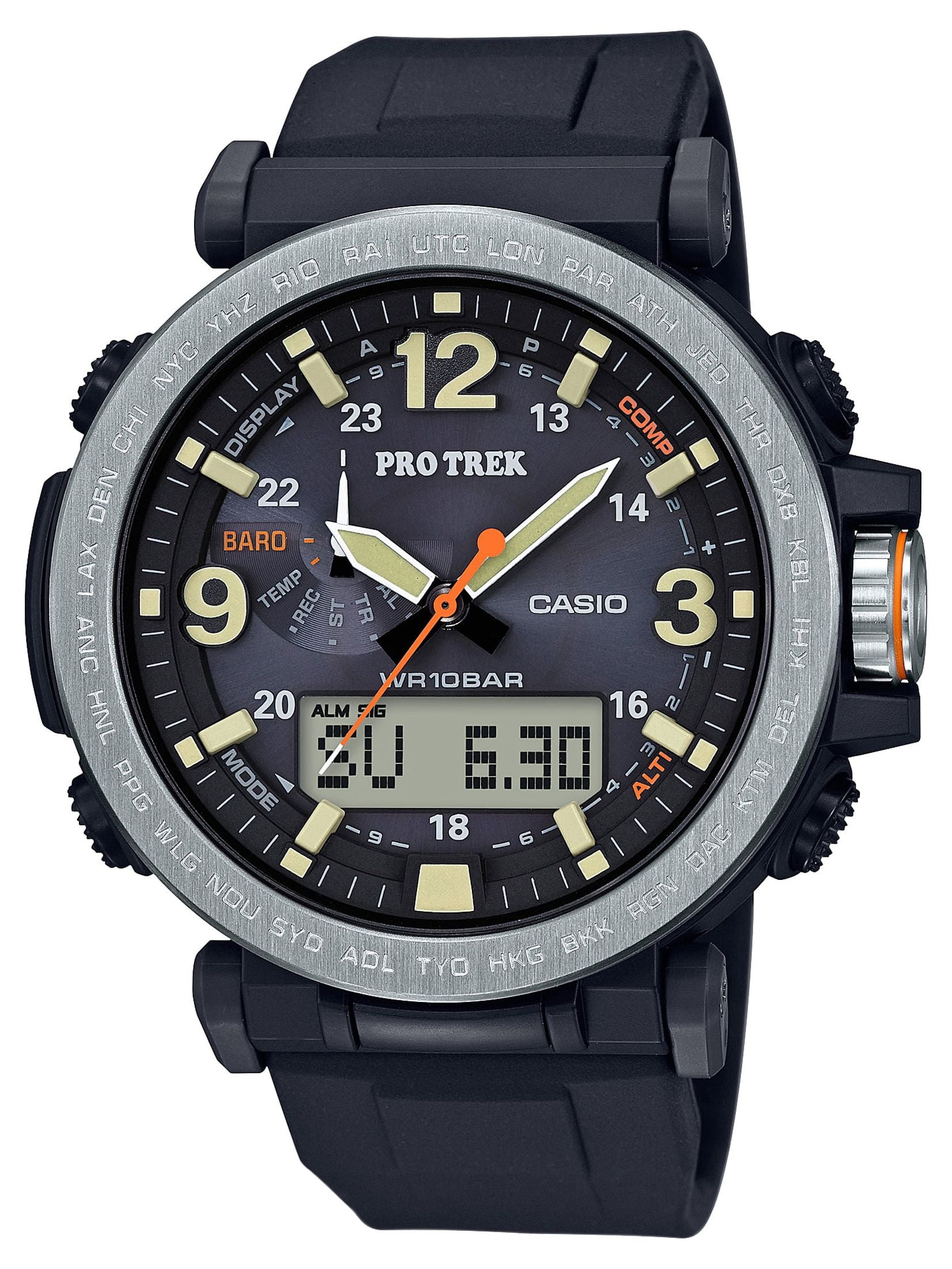 Casio PRW61-1A Men's Pro Trek Solar Powered Watch, 47mm