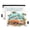 Car in Forest, variant on Dog Paws Heart 2 Pack Pencil Pouch for 3 Ring Binder Smooth Zipper Folders with Pockets Clear Window Pencil Case
