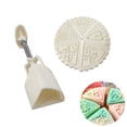 thumbnail image 1 of FUTUREORYY 1 Set Cookies Press Mold Square Beige Abs for Baking Tool, 1 of 8