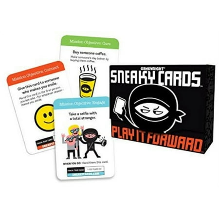 UPC: 0759751003517 | Sneaky Cards Card Game with Display by Ceaco