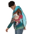thumbnail image 3 of Gravity Falls Men's Hoodie With Color Drawstrings Sweatshirt Hooded Pullover Print Winter Coat Jacket X-Large, 3 of 9