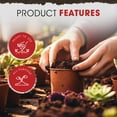 thumbnail image 2 of Michigan Peat Garden Magic Organic Planting Potting Soil, 40 Pound Bag (6 Pack), 2 of 6