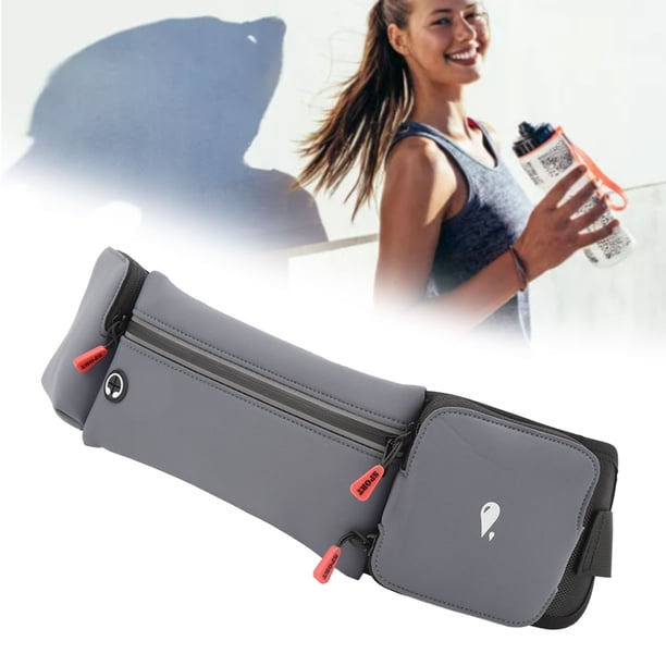 Riñonera para correr, riñonera para correr, soporte para botella de agua, bolsa para correr, cinturón, riñonera para correr, probada y confiable
