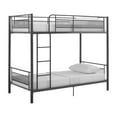thumbnail image 3 of Manor Park Twin Metal Bunk Bed with Mesh Frame - Grey, 3 of 6