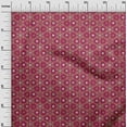 thumbnail image 3 of oneOone Polyester Spandex Magenta Fabric Asian Suzani Craft Projects Decor Fabric Printed By The Yard 56 Inch Wide, 3 of 5