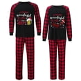 thumbnail image 1 of Conjuntos de pijamas de pareja de Navidad, ropa de dormir blanca, es el momento maravilloso, 1 of 4