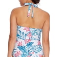 thumbnail image 2 of Ruffle Halter Underwire Tankini Top Swimsuit, 2 of 5