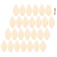 thumbnail image 3 of RENACLIPY 50 Pcs Khaki Wood Slices in Light Bulb Shape for Christmas Holiday Craft Supplies and Seasonal Decorations, 3 of 6