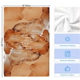 thumbnail image 5 of Marble Burnt Orange Kitchen Towels Set of 2, Modern Abstract Ink Painting Luxury Soft Microfiber Dish Towels, Absorbent Quick-Dry Washable Dishcloths for Kitchen Cleaning, Drying Dishes, 18x28 Inches, 5 of 9