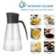 thumbnail image 5 of Botella dispensadora de aceite, botella de recipiente de cocina, dispensador de aceite de oliva de vidrio de 630ml, cocina sin goteo, 5 of 5
