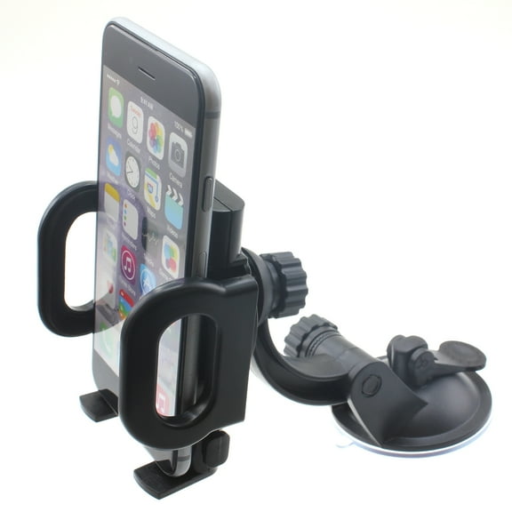 Windshield Car Mount for Nokia C110/C210/C100 - Holder Glass Cradle Swivel Dock
