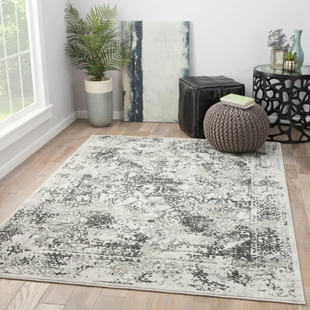 The Gray Barn Brookside White Grey Abstract Area Rug 10 X 14 The Gray Barn Brookside White Grey Abstract Area Rug 10 X 14