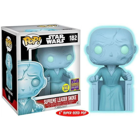 Funko POP! Star Wars Supreme Leader Snoke Vinyl Bobble Head (Super-Sized)