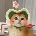 thumbnail image 1 of EGNMCR Woven Hats Headbands And Wigs For Cats And Dogs Are Suitable For Party Photography Props And Decorations Providing Warmth And Protection Against The Cold Knitted hat, 1 of 6