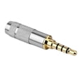 thumbnail image 4 of 3.5mm 4 Pole Male Repair Headphones Plug Copper for Earphone Jack, 4 of 7