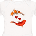 thumbnail image 4 of Inktastic Koi Carp Fish Japanese Boys or Girls Long Sleeve Baby Bodysuit, 4 of 5