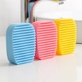 thumbnail image 2 of 3 Pack Hand Scrubber Brushes with Ergonomic Handles for Cleaning Washboards and, 2 of 8