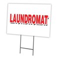 thumbnail image 1 of SignMission C-1824-DS-Laundromat 18 x 24 in. Yard Sign & Stake - Laundromat, 1 of 1