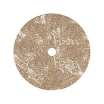 IMossad Christmas Tree Skirt 36 Inch Sequin Velvet Tree Skirts Vintage Xmas Tree Skirt Cover for Chirstmas Party Decor Glitter Christmas Tree Skirt for Home Holiday