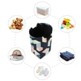 thumbnail image 7 of Yayeee Freestanding Laundry Hamper with Handle Collapsible Large Storage Basket for Clothes, Black Cubes, 7 of 7