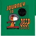 thumbnail image 3 of Peanuts - Snoopy Space Beagle Astronaunt Short Sleeve Graphic T-Shirts, 3 of 6