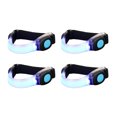 thumbnail image 1 of EeaseCA 4pcs Practical LED Night Running Lamp Safety Night Running Gear Flash Strobe for Runners Joggers Bikers Walkers (Blue), 1 of 8